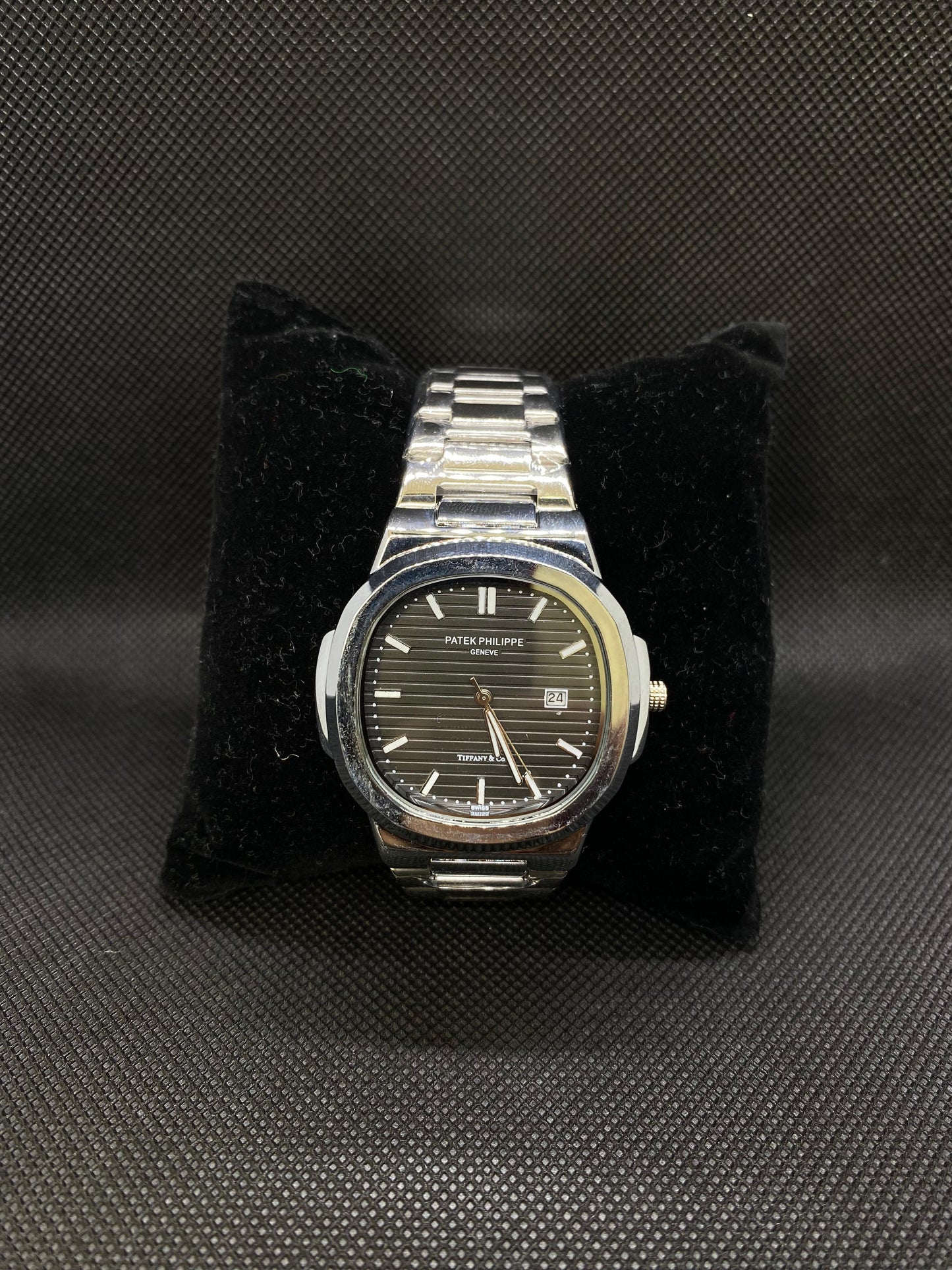 Patek Philippe Geneve Exclusive Dark Lava Dial with Date Precision
