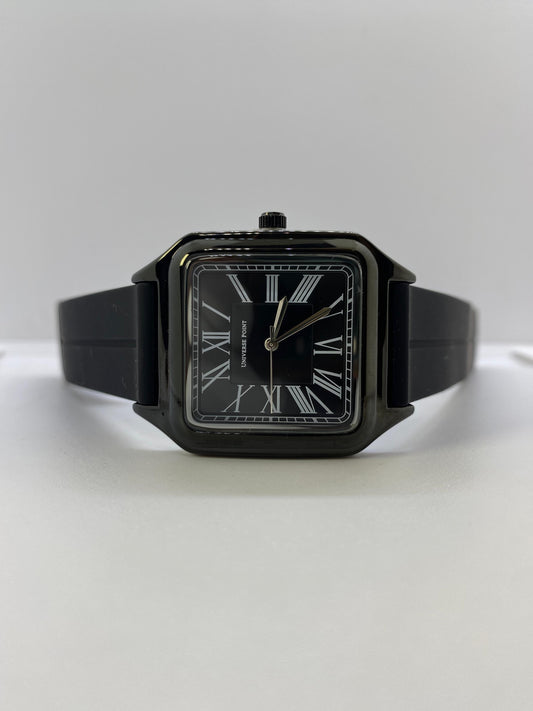 Universal Point with Black Dial & Strap