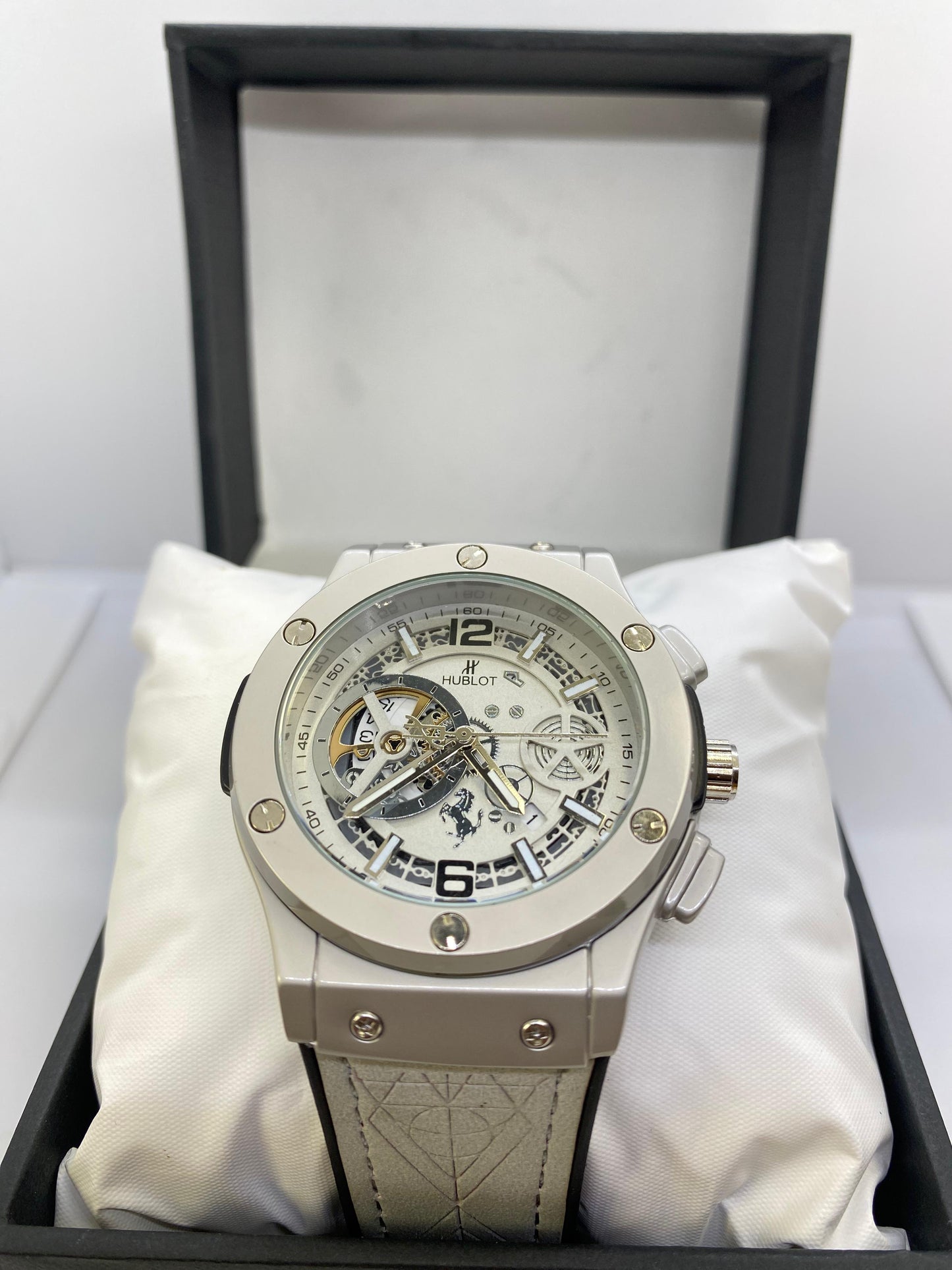 Hublot Chronometer Grey Dial Straps with Date