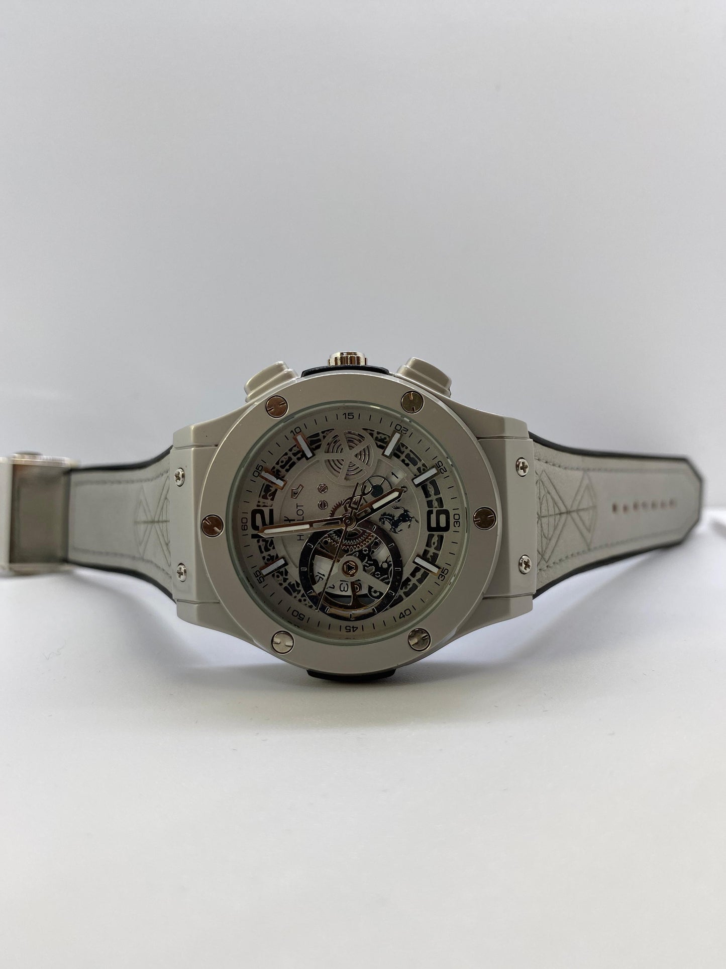 Hublot Chronometer Grey Dial Straps with Date