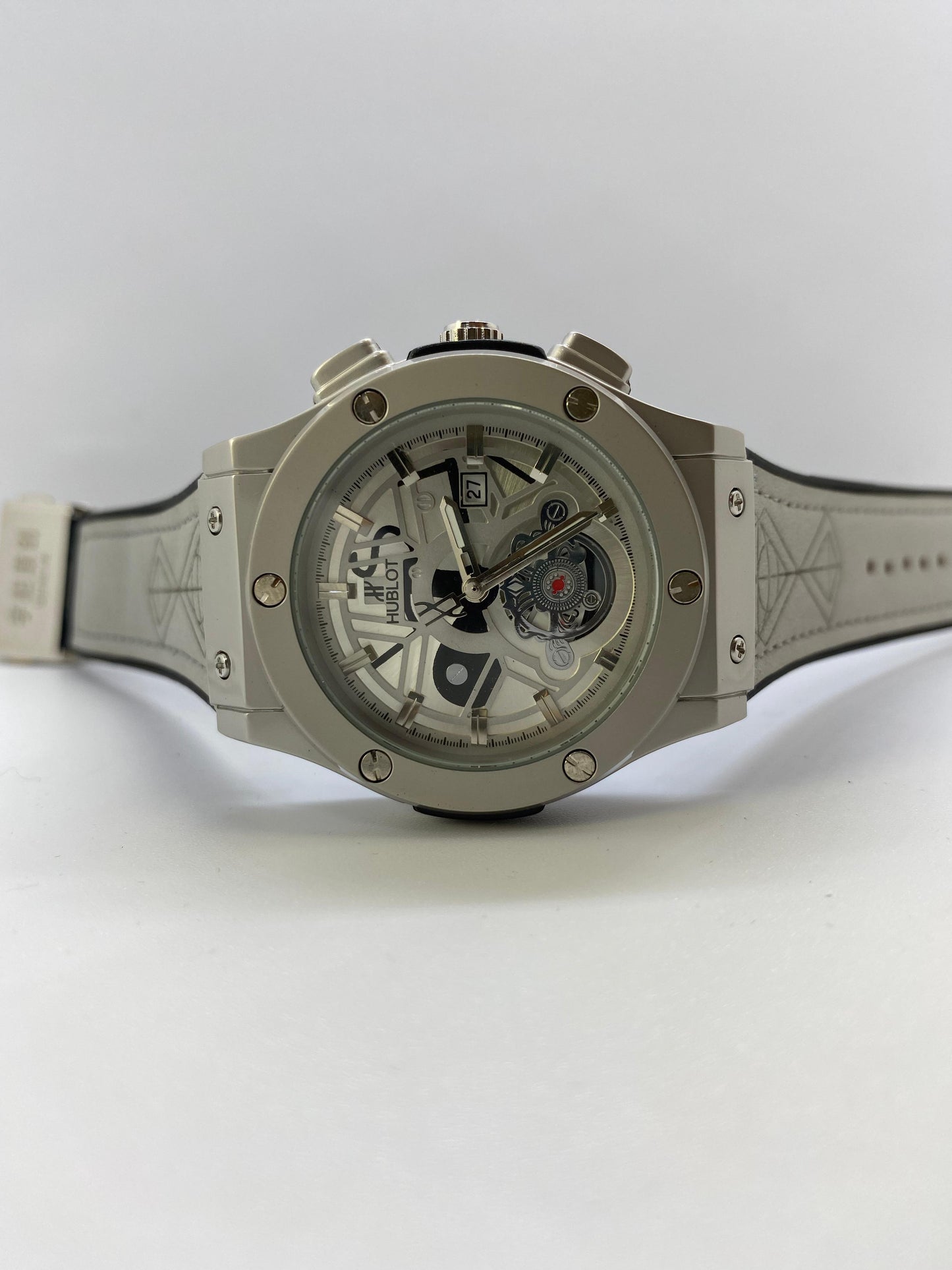 Hublot Chronometer Gray Black Dial Straps with Date