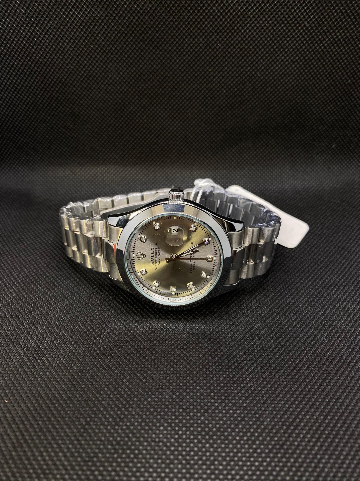 Rolex Oyster Perpetual Dark Lava Dial with Date Precision