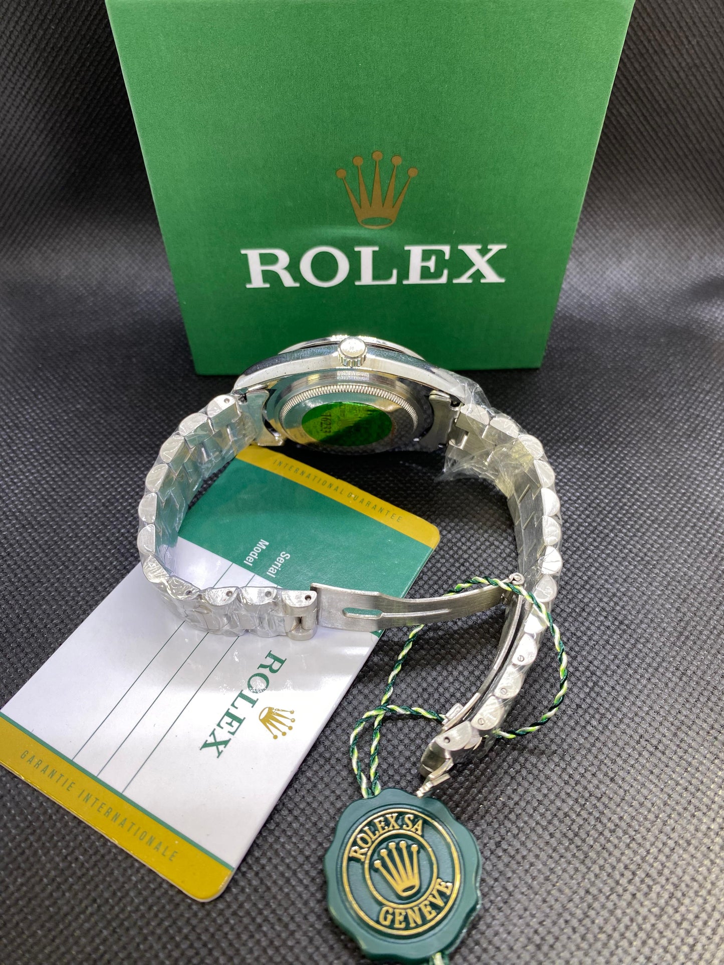 Rolex Oyster Perpetual Silver white Dial & Date