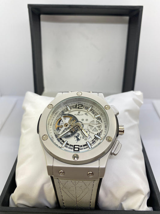 Hublot Chronometer Grey Dial Straps with Date