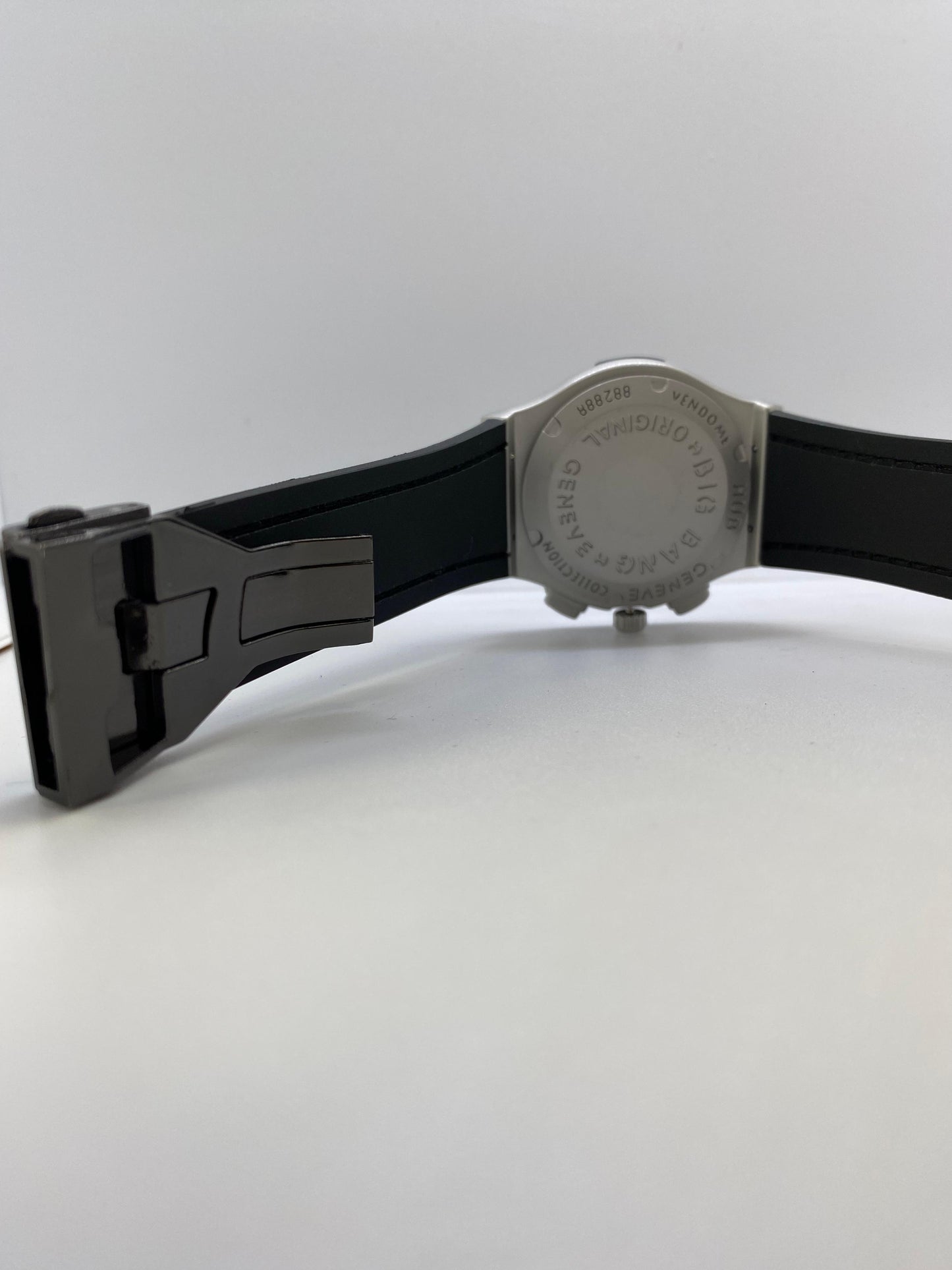 Hublot Chronometer Black Dial Straps with Date