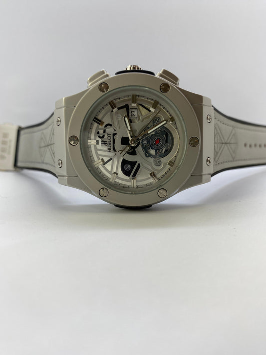 Hublot Chronometer Gray Black Dial Straps with Date