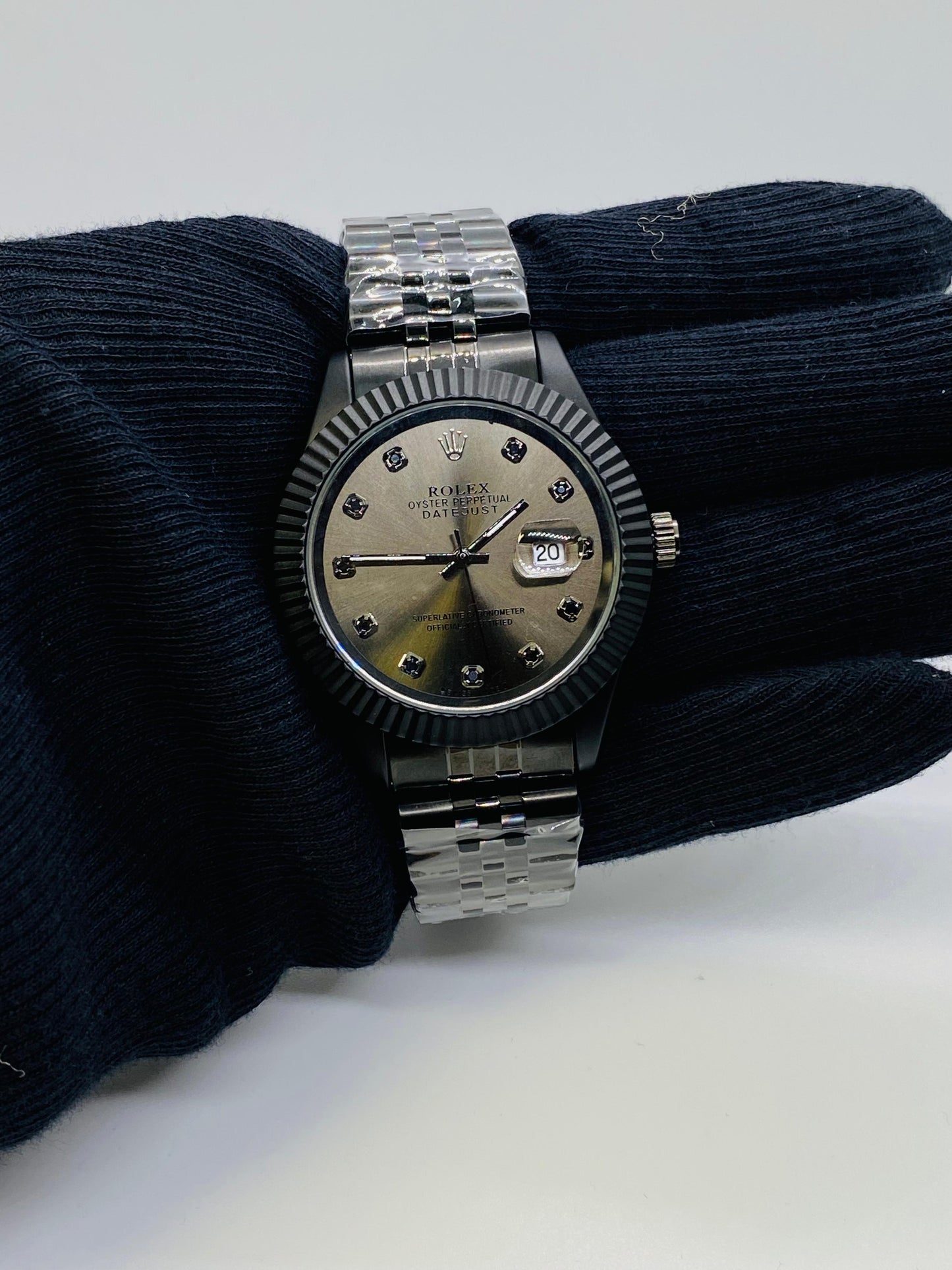 The Rolex Oyster Perpetual Black Aura luxurious Charm